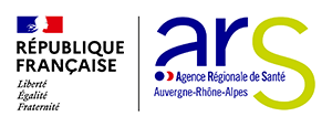 Logo de l'agence régionale de Santé Auvergne-Rhône-Alpes