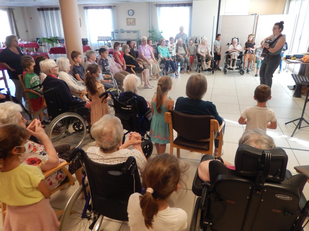 Échanges intergénérationnels